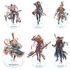 Новое Аниме GRANBLUE FANTASY Relink Акриловая Фигурка Акриловая Подставка Фигурка Игровая Мультяшная Фигурка Декор для Рабочего Стола друг Игрушка Подарок
