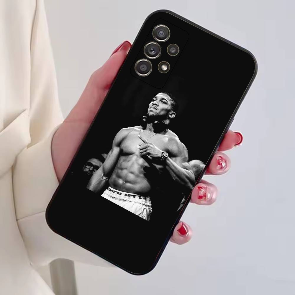 Boxer A-Anthony Joshua Phone Case For Samsung S25,S24,S21,S22,S23,S30,Ultra,S20,Plus,Fe,Lite,Note,10,Black Cover