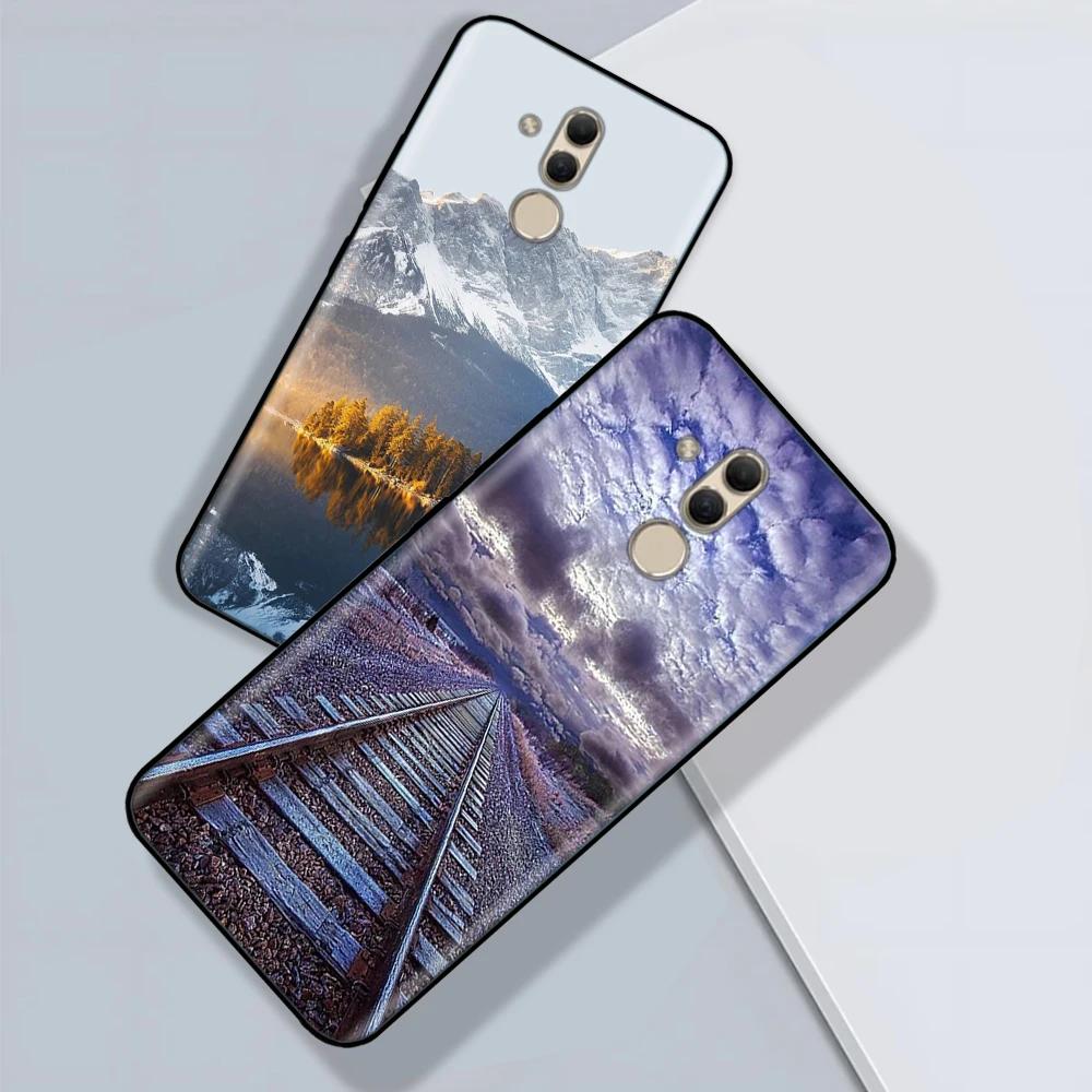 Чехол для телефона Huawei Mate 20 Lite Милый чехол-защита камеры для Huawei Mate 20 Mate20 Pro Чехлы Чехол Жидкий силикон Fundas