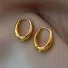 Hot Sale Fashion Metal Drop Earrings for Woman, Vintage Hoop Earring Trend Classic Party Wedding Pendant Jewelry Gift