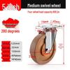JNL 304 Stainless Steel High-Temp Caster Wheel