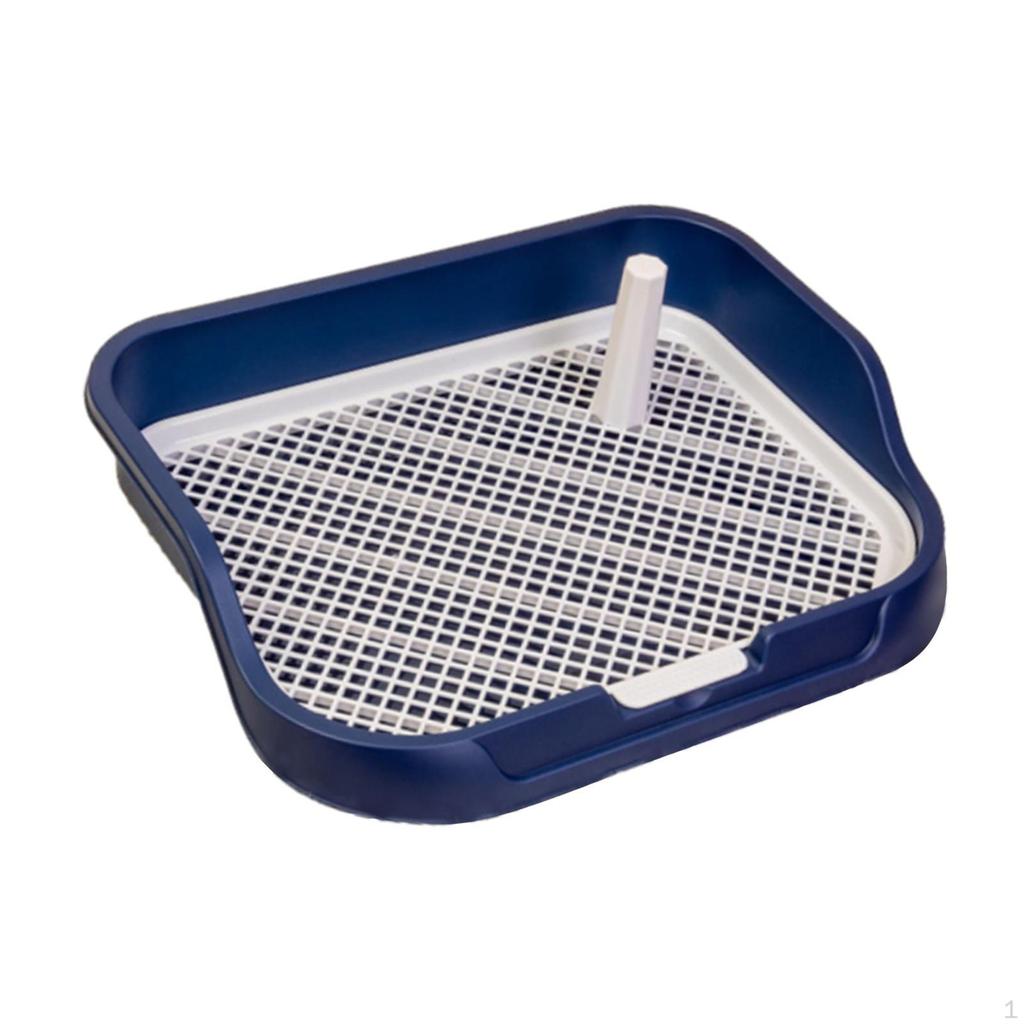 Туалет-горшок для собак, туалет для дрессировки домашних животных, многоразовый со съемным туалетным лотком для щенков