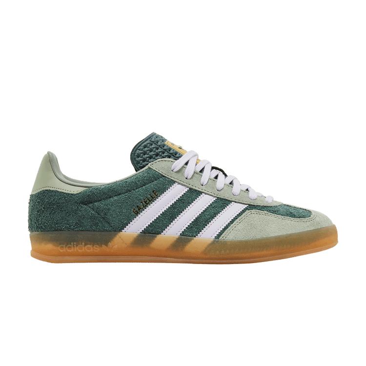 Мужские кроссовки adidas Gazelle Indoor Минеральный Зеленый Серебряный Рассвет Минеральный Зеленый/Серебряный Рассвет/Серебристо-Зеленый