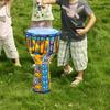 African Djembe Drum 8in - Handcrafted Percussion Instrument for Music Enthusiasts