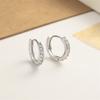 1 пара маленьких сережек-колец для женщин и девочек, минимализм, крошечные серьги для пирсинга хряща, циркониевые серьги, ювелирные изделия, аксессуары, подарки