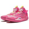 Баскетбольные кроссовки Li Ning Rebound 3 легкие, модные, удобные, из искусственной кожи, с амортизацией, нескользящие, низкие, мужские, розовые, ABFT015-9