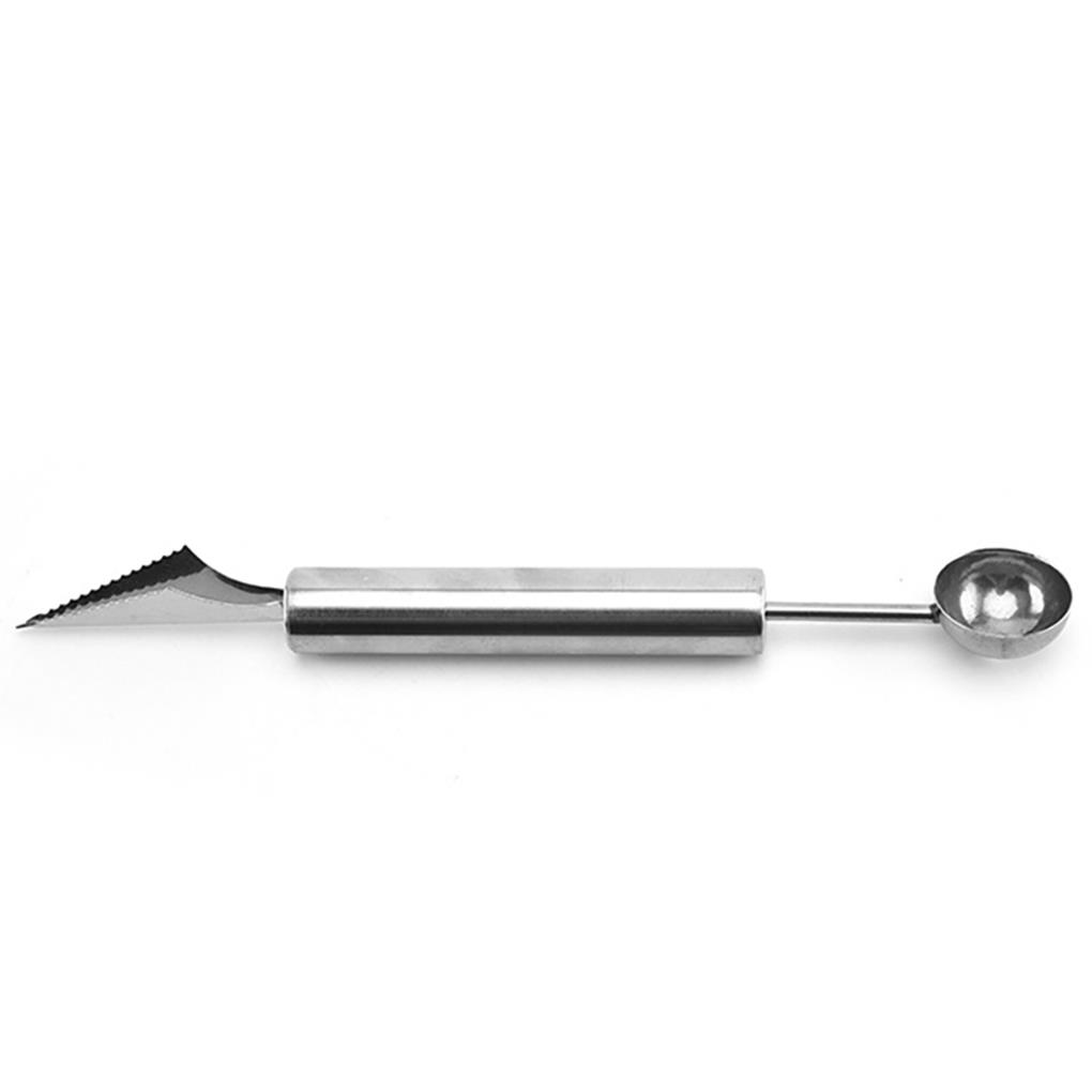 Многоцелевой арбузный шарик для мороженого, совок для фруктов, фруктовая тарелка, слайсер, нержавеющая сталь, пищевая ложка, гаджеты, инструмент для копания, кухня