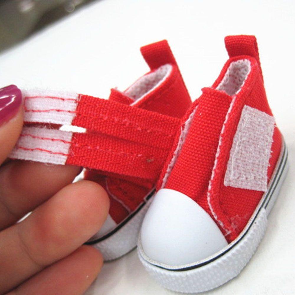 Пара реквизитов ручной работы длиной 5 см, игровой домик, джинсовая ткань, игрушки, аксессуары, кукольная обувь, мини-кеды