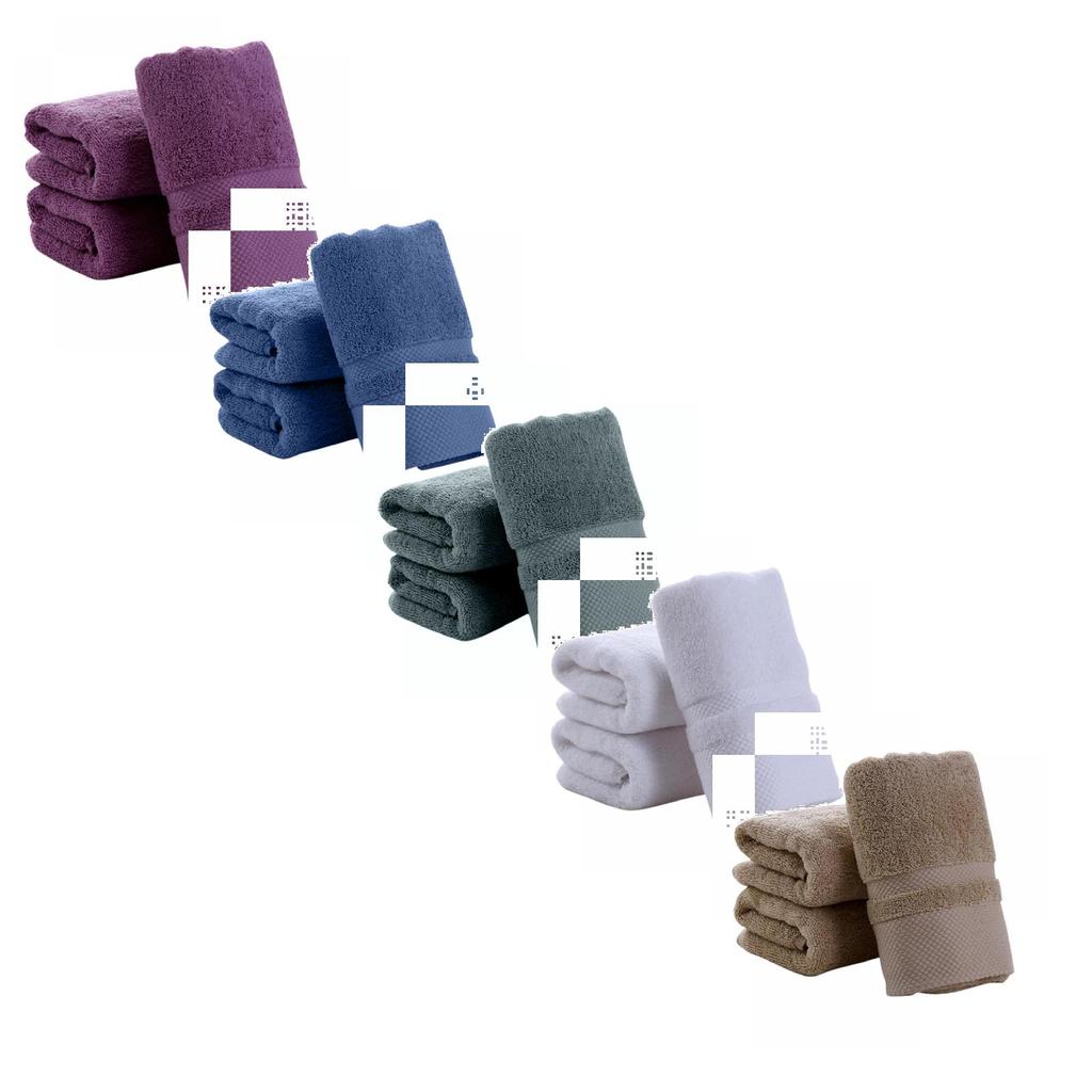 Хлопковые полотенца для рук, набор полотенец для рук для ванной комнаты, ультрамягкие и хорошо впитывающие, полотенца для ванны, рук, лица, тренажерного зала и спа