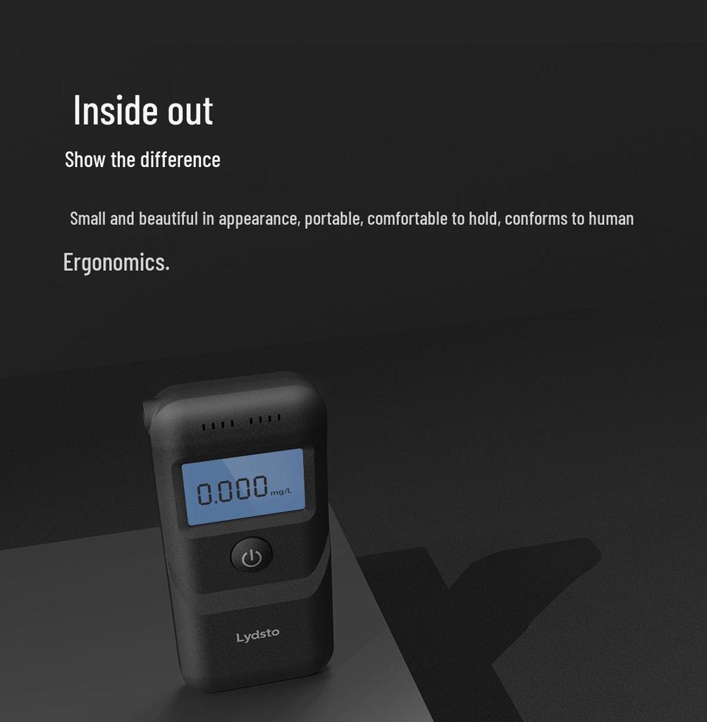 Портативный алкотестер Lydsto: Высокоточный алкотестер для выявления вождения в нетрезвом виде