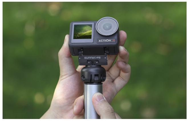 Sunnylife 1/4" Quick Release Bracket for DJI Action 2/3/4 Camera