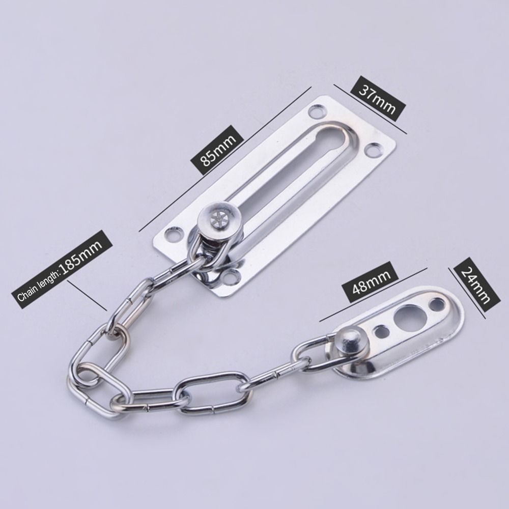 Window Security Lock Stainless Steel Safety Door Bolts Door Chain Guard Latch Door Hardware