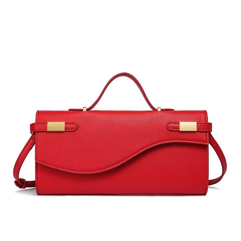 Новая мини-сумка Kelly с принтом пальм 2025 года, женская сумка для ношения в руке и через плечо