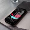Чехол для телефона H-Hazbins-Hotels для iPhone 17 Air 16 E Pro Max 15 14 13 Mini 12 Pro 11 Max Plus Черная стеклянная крышка