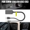Aux Беспроводной Автомобильный Bluetooth5.0 Адаптер Кабель Аудио Музыка Для BMW E90 E91 E92 E93