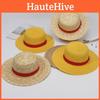 One Piece Летняя соломенная шляпа Луффи для защиты от солнца в винтажном стиле для семейных пляжных дней
