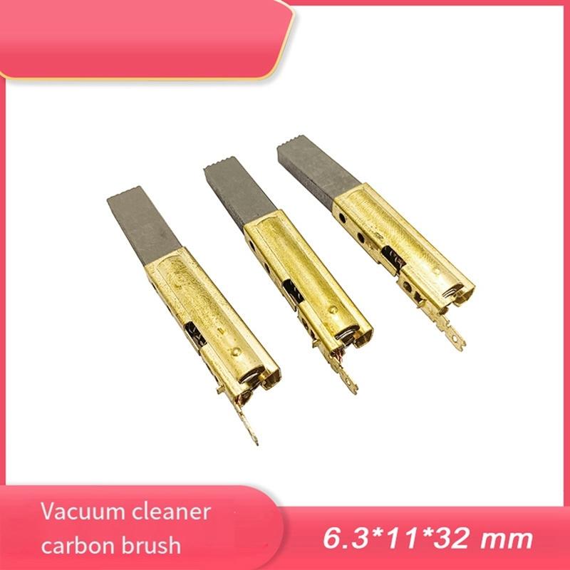 4 шт. Угольные щетки для двигателя 32x11x6,3 мм для Karcher Для Hoover Для Vax Влажный пылесос BL21104 230260