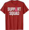 TXBreast Cancer Warrior Support Squad T-shirt Women's Breast Cancer Awareness T-Shirt