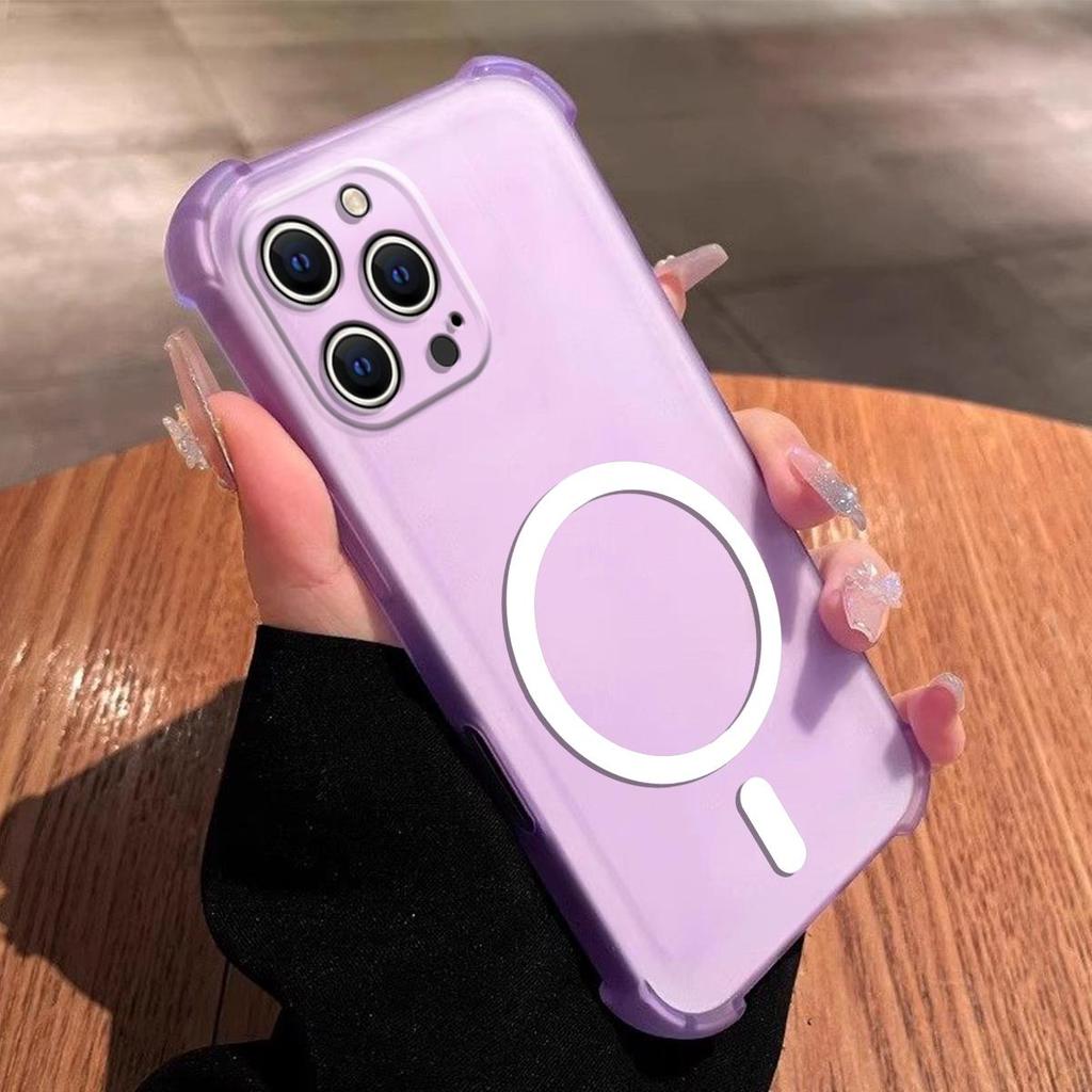 Матовый желеобразный чехол с защитой от отпечатков пальцев для iPhone 16 ProMax Pro 15 14 13 Противоударный чехол для телефона