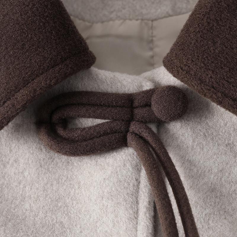 Женские куртки для среднего возраста Весенние и осенние пальто Китайский стиль Лацкан Женские топы