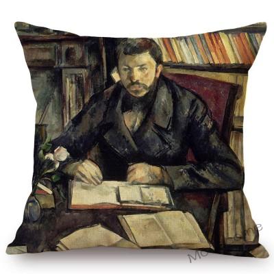 French Impressionism Artist Paul Cezanne Bather Still Life Country Views Oil Painting Sofa Pillow Cover Decorative Cushion Cover