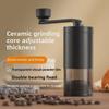 Portable Hand-Crank Coffee Grinder for Home Use
