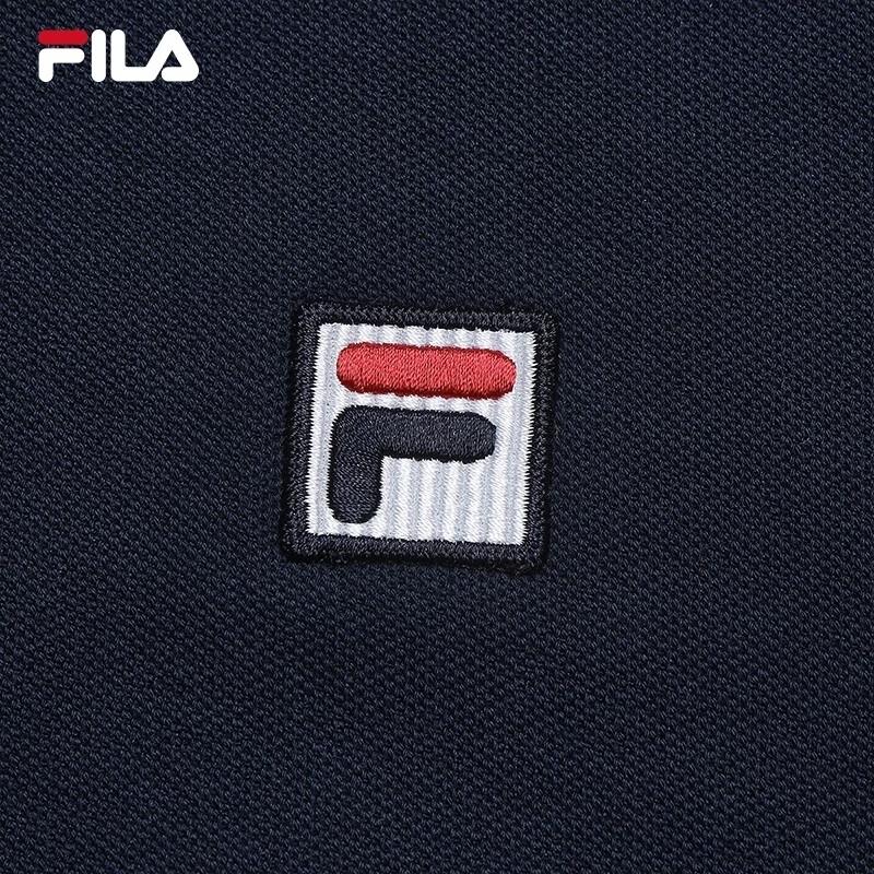 Fila Мужская вязаная рубашка-поло Jackson Yee свободного кроя