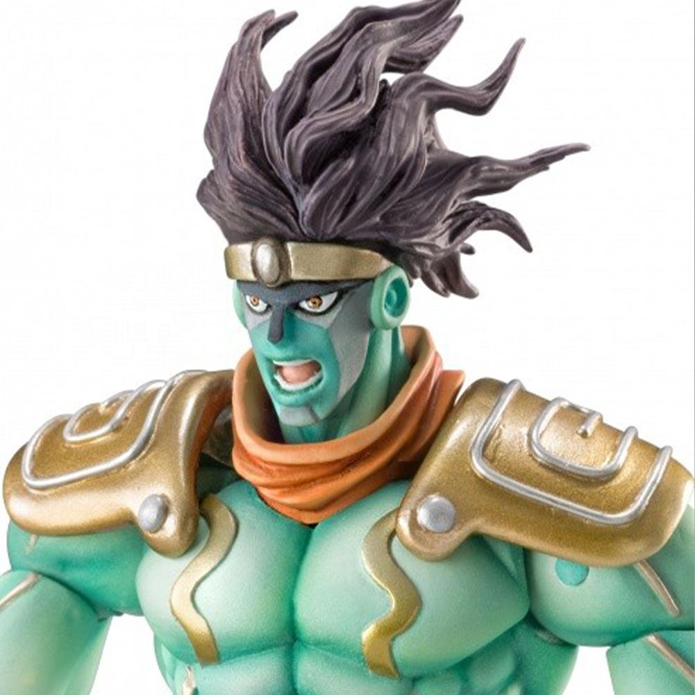 17 см Аниме Фигурка JoJo Фиолетовая Звезда Платинум Фигурка Действия фигурка star platinum Съемная Статуя Стоящая Модель Украшение Игрушка Подарок