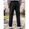 Men's Striped Track Pants Summer Casual Straight Leg Athletic Pants Elastic Waist Joggers