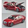 Дефектный литой под давлением автомобиль Cadillac масштаба 1/18, модель из сплава ATS CADILLAC ATS-L, игрушечные машины для мальчиков, подарок, оригинальная коробка