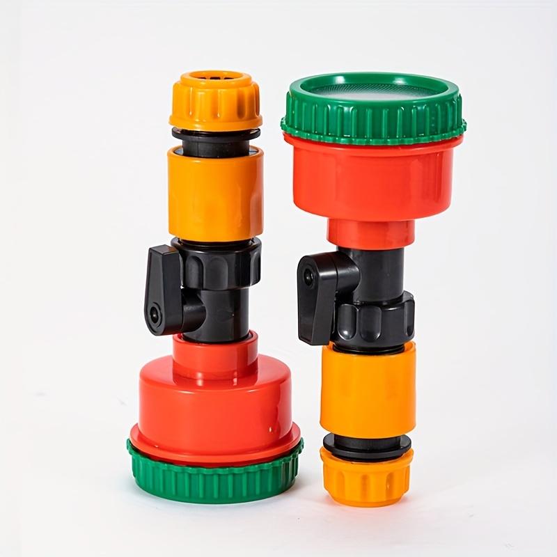 1 шт. Регулируемый ручной садовый опрыскиватель для полива с 4 отдельными водяными соединителями, подходит для полива рассады в теплицах, цветов, растений в питомниках