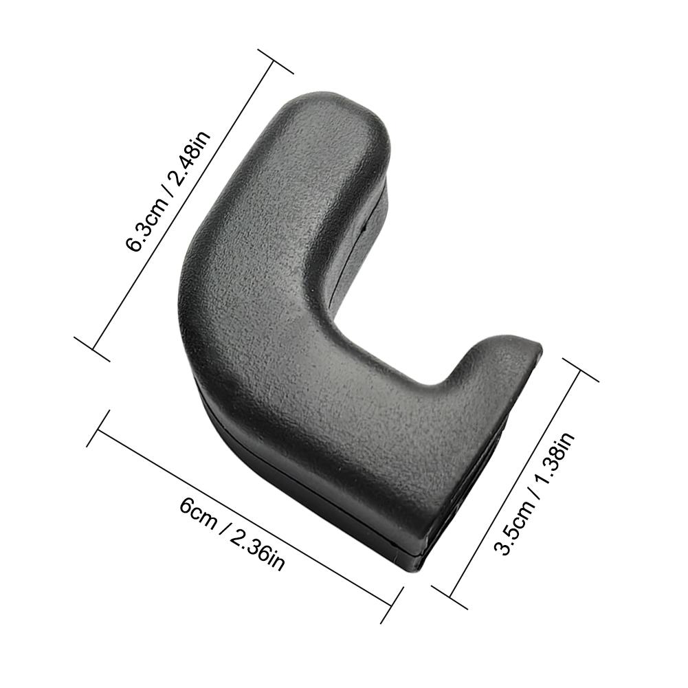 2 шт. Защитная резиновая крышка для буксировочного крюка переднего бампера от износа для Jeep Wrangler JK JL Gladiator JT 2007-2025 Аксессуары