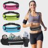 "Waterproof Anti-Theft Waist Bag for Fitness, Running, and Cycling with Water Bottle Holder"