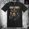 Guns N' Roses Хэви-метал Рок-группа Унисекс Премиум Хлопковая Футболка