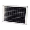 20W Polycrystalline Solar Panel Kit Flexible Photovoltaic Charging Panel with Dual USB Interface
