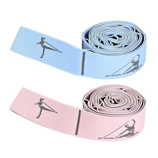 Ремень для растяжки йоги с 11 петлями, физиотерапия, пилатес, балет, танец, растяжка для ног, эластичная лента для домашнего спортзала, тренировка, эспандер