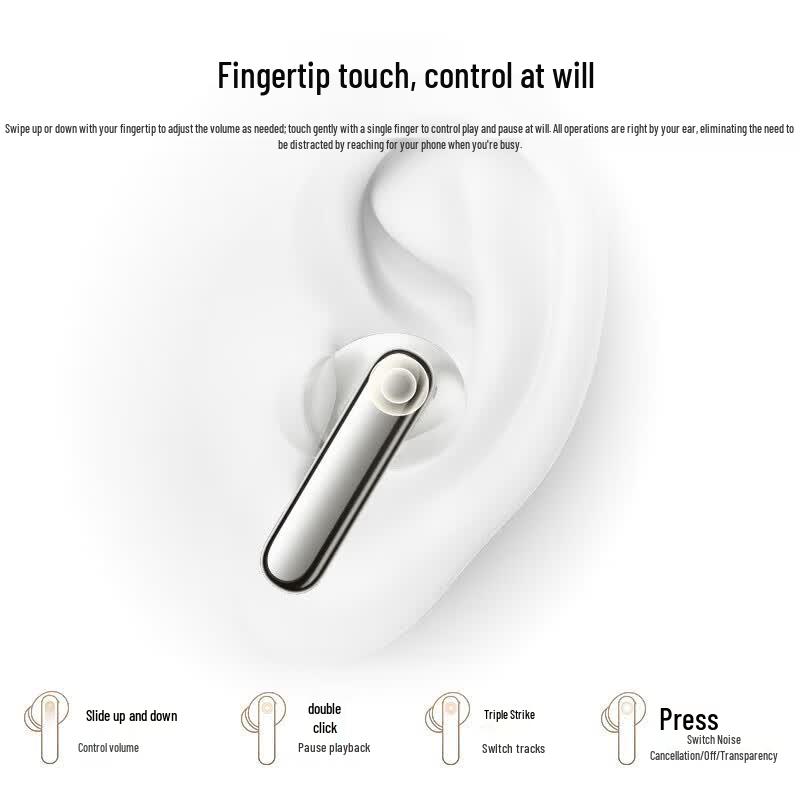 Honor Earbuds 4 Bluetooth Noise-Cancelling Earphones