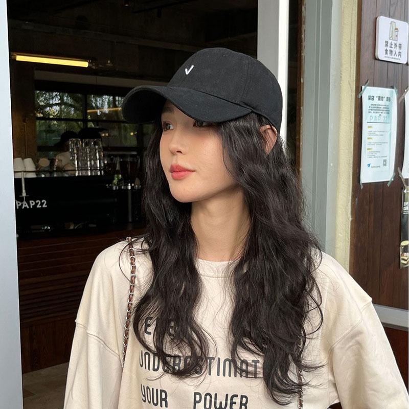 Simple Embroidery Baseball Cap For Women Men Solid Color Snapback Hip Hop Peaked Hat Casual Outdoor Visors Sunshade Hats Bonnet
