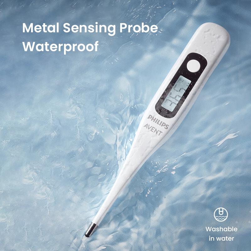 Philips Электронный термометр Avent для подмышечной полости рта для детей и младенцев, измерение температуры в домашних условиях с высокой точностью AET-E301