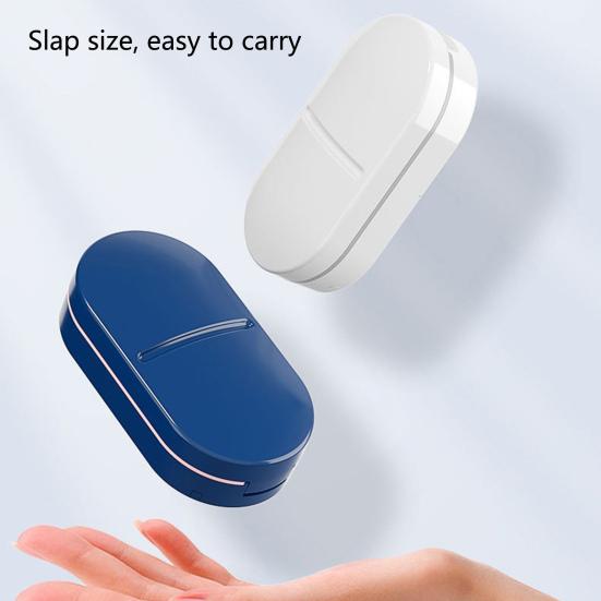 Чехол для хранения планшета с гладкими краями для пожилых людей, удобный для переноски органайзер для таблеток, коробка с резаком, разделитель для планшета, полезный, экономит место