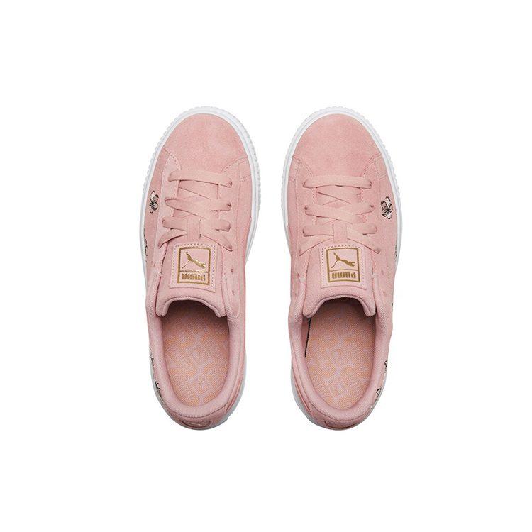 Puma Платформа Цветочная 'Розово-Синяя' Женская 370806-03