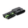 10 Sets Delphi GM Automobile Connector 1/2/3/4/6P 2.5 Series Electric Waterproof Harness Plug Terminal 12015792 12015793