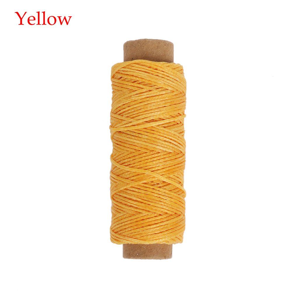 50Meters 150D Hand Stitching DIY Handicraft Sewing Line Cord Waxed Thread Leather