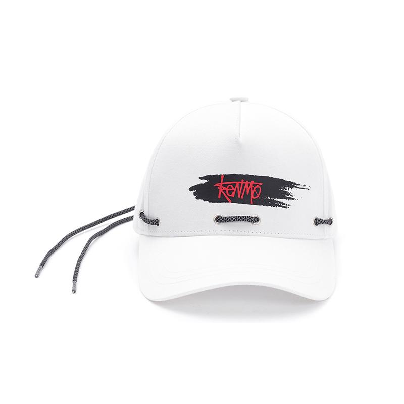 Kemer Fashion Rope Series Face Highlighting Small Duck Tongue Hat Korean Version Hip Hop 3D Printed Baseball Hat