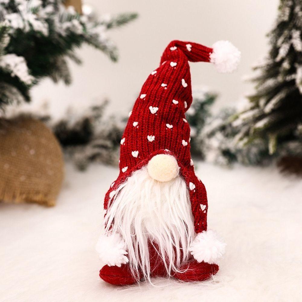 Xmas Christmas Pendant For Home Christmas Decoration Faceless Doll Tabletop Figurines Gnome Doll