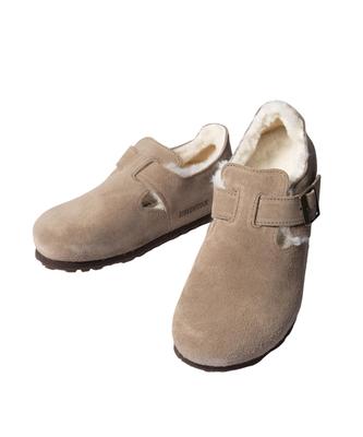 Сандалии Birkenstock Comfort 1028470 London Shearling Taupe