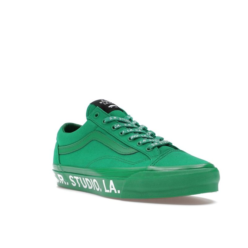 СР. СТУДИЯ. . Калифорния. x Vans Old Skool Reissue 36 Vibram Green Унисекс Кроссовки Белый VN000S53Y9H