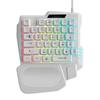 USB Single Hand Keyboard Luminous Gaming Mechanical Keyboard One Handedly Keyboard  Desktop PC