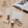 Geometric Shape Photo Picture Holder Clip Stainless Steel Menu Sign Holder  Wedding Party