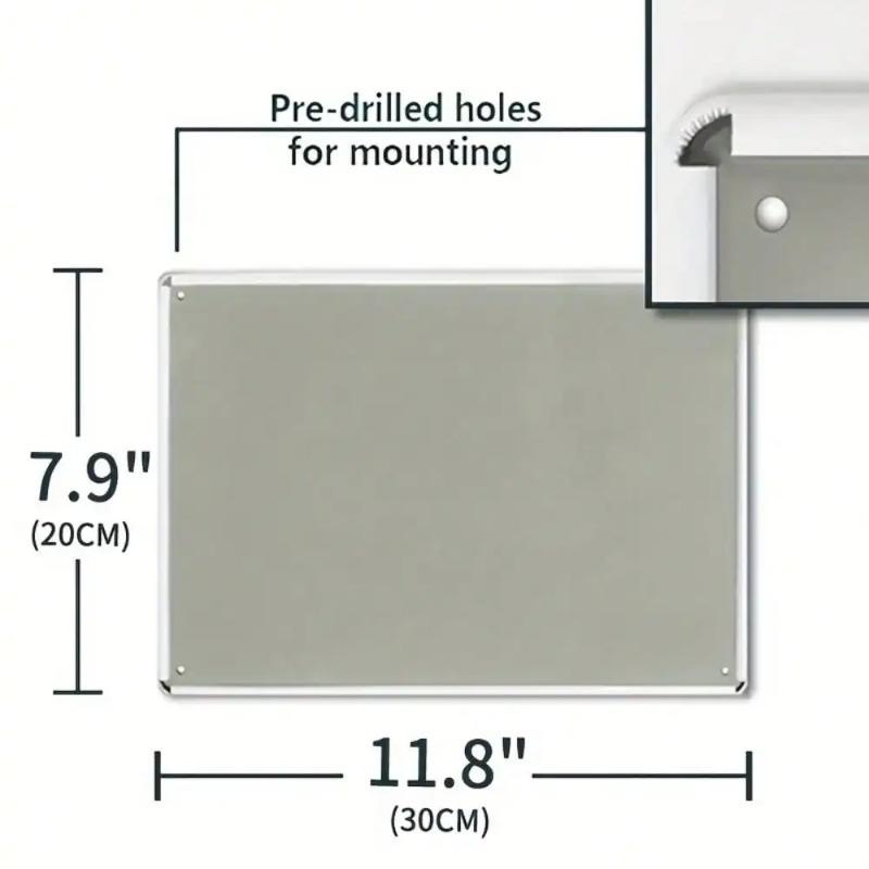 Vintage BBQ Timer Metal Sign Rustic Kitchen Decor Outdoor Grill Art